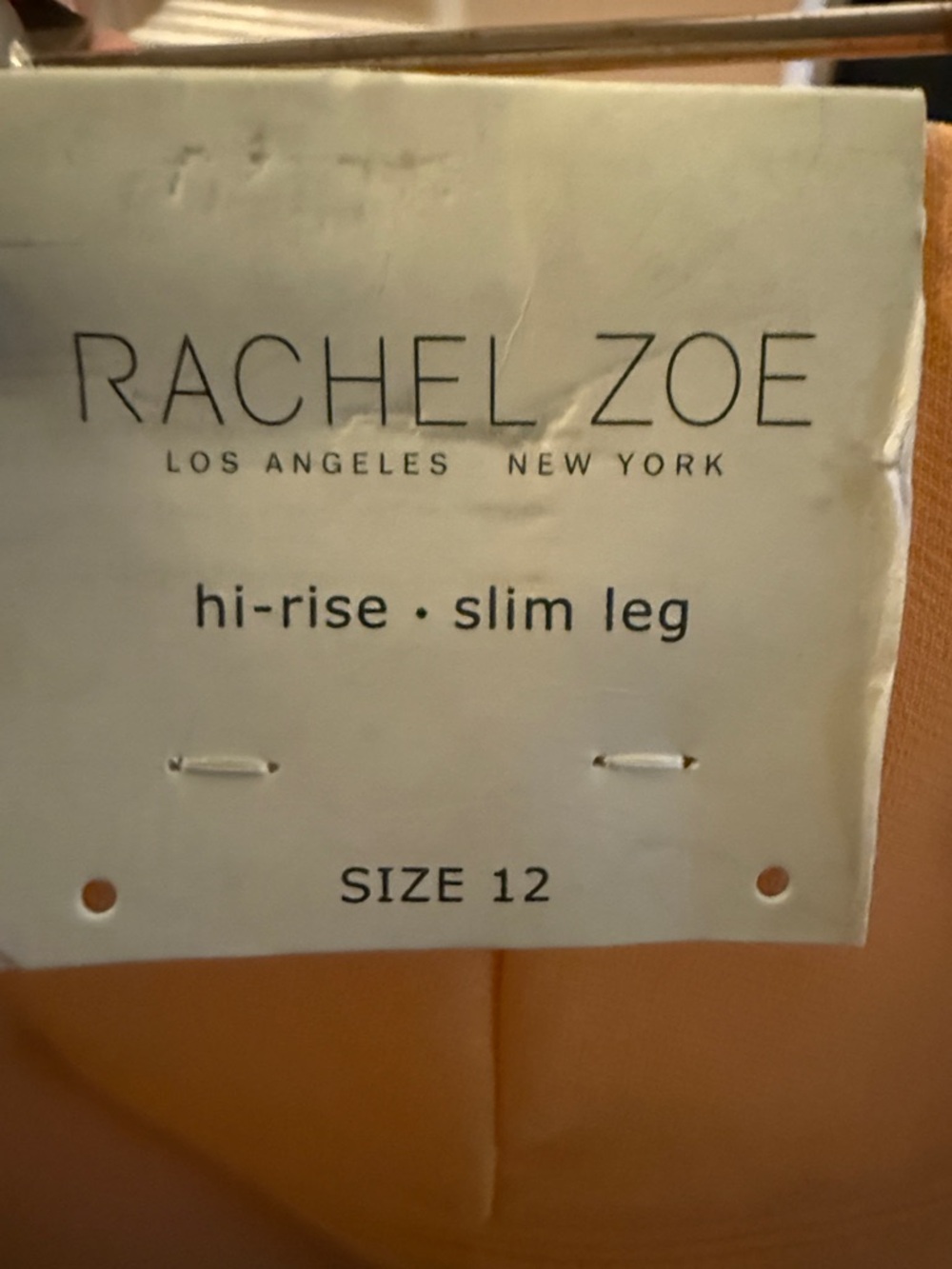 Rachel Zoe Mustard Yellow Skinny Pants Hi-Rise pants Casual business women pants - Picture 5 of 10